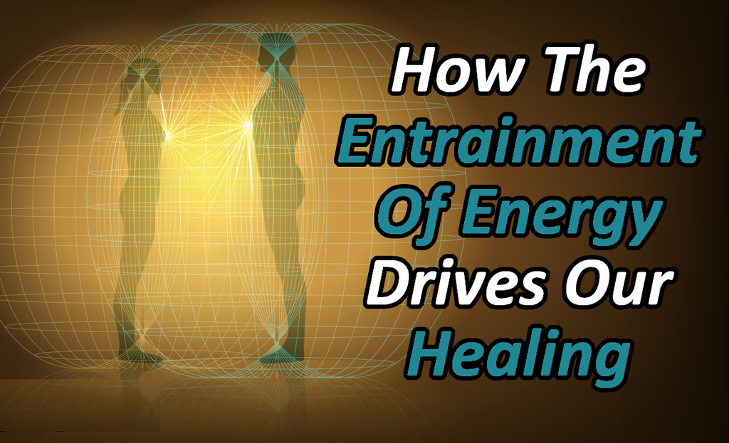 two people experiencing healing and the law of entrainment