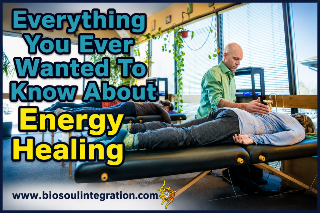 dr. jay gives an biosoul integration energy healing session