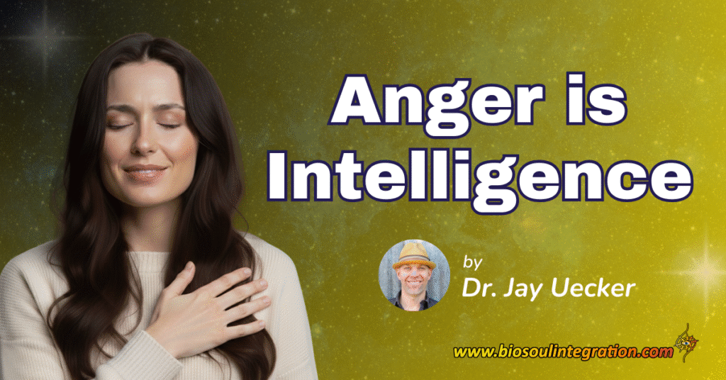 Anger is intelligence and the power of anger