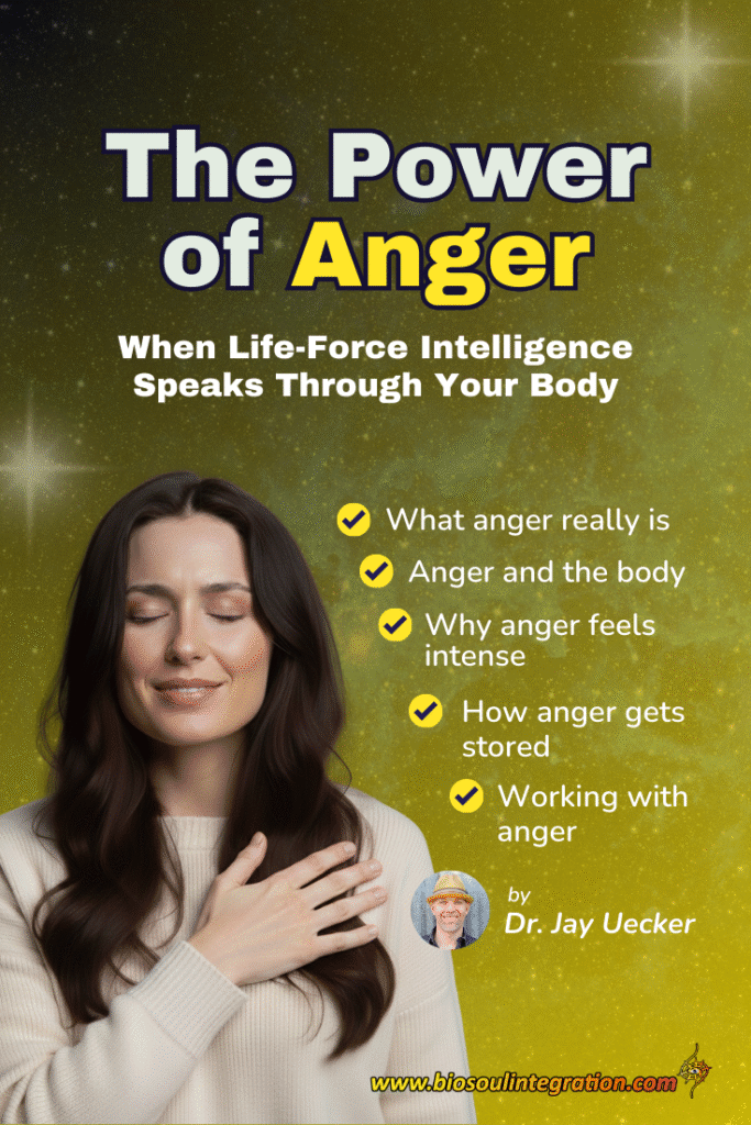 Infographic explaining anger is intelligence